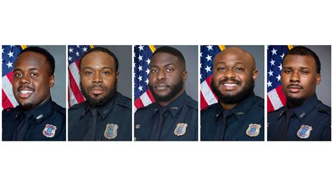 <strong>Tadarrius Bean, Demetrius Haley, Emmitt Martin III, Desmond Mills Jr. . Police officers that killed tyre nichols